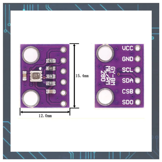 気圧センサー BMP280 I2C SPI 気圧 温度 Arduino raspberry pi pico マイコン 爆買