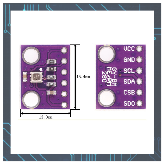 気圧センサー BME280 I2C SPI 温度 気圧 温度 Arduino raspberry pi pico マイコン 爆買