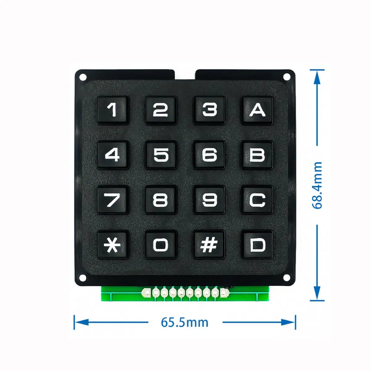 ミニキー 16キー 4ｘ4 マトリクス Arduino raspberry pi pico マイコン 爆買