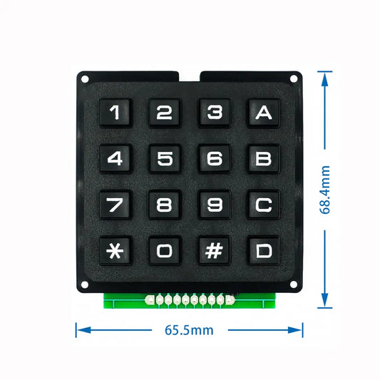 ミニキー 16キー 4ｘ4 マトリクス Arduino raspberry pi pico マイコン 爆買