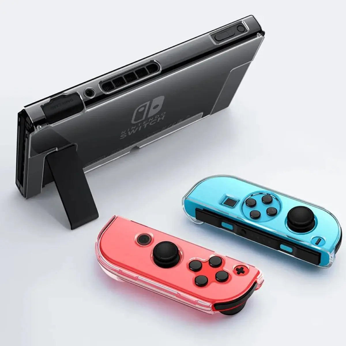 ニンテンドー スイッチケース Nintendo SWITCH スイッチ ケース クリア 透明 保護 カバー フルカバー フル保護 擦り傷防備 落下保護 スイッチケース 爆買