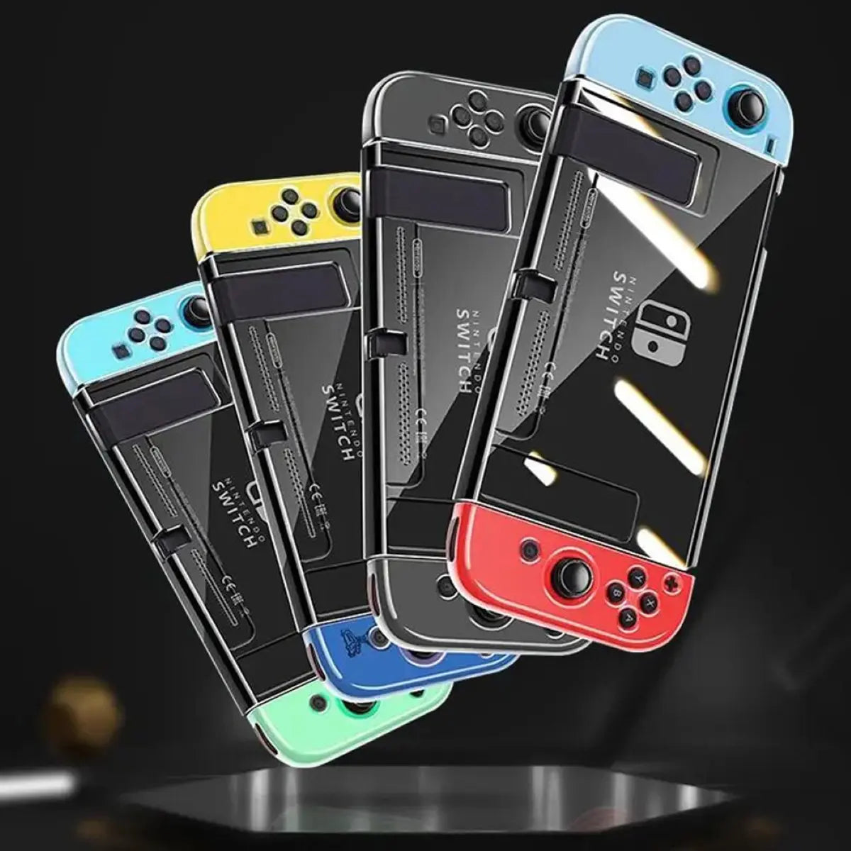 ニンテンドー スイッチケース Nintendo SWITCH スイッチ ケース クリア 透明 保護 カバー フルカバー フル保護 擦り傷防備 落下保護 スイッチケース 爆買