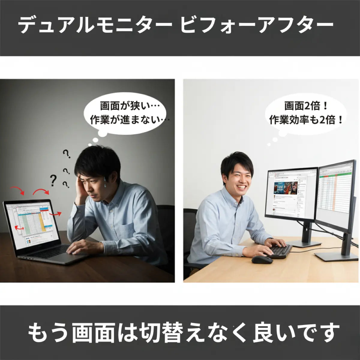 USB HDMI 変換アダプタ USB3.0 ディスプレイ 増設 2画面 マルチモニター 拡張 複製 1080P Windows10/8/7 対応 爆買