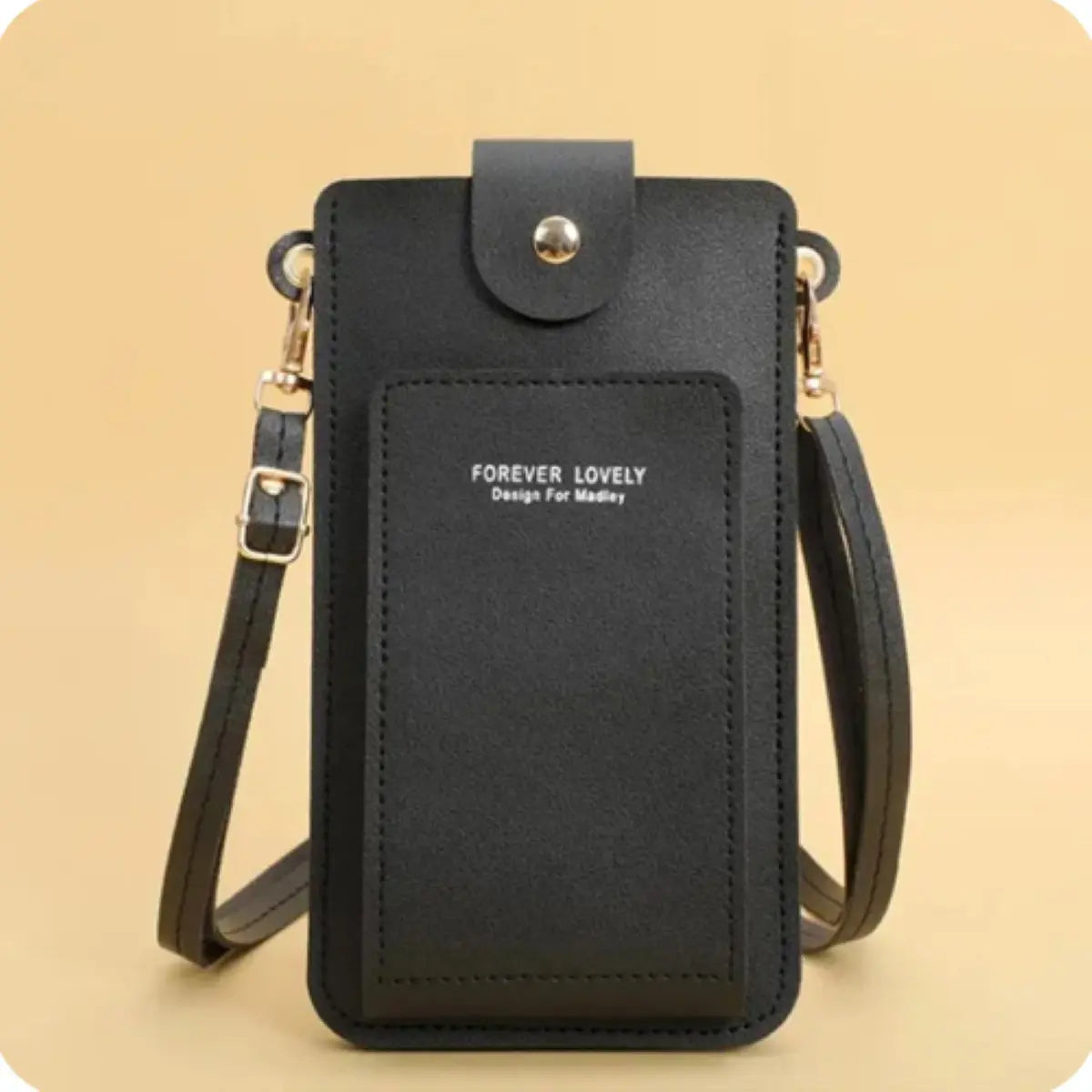 入れたまま操作できる スマホポーチ スマホショルダー ポシェット ウォレットバッグ 肩掛け レザー 入れたままタッチ 爆買