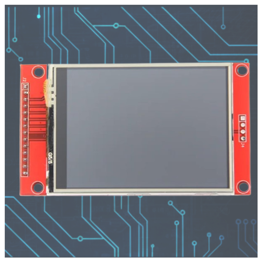 TFT LCDディスプレイ 2.8インチ 240x320 タッチスクリーン付 Arduino raspberry pi pico マイコン ラズベリーパイ 電子工作 爆買